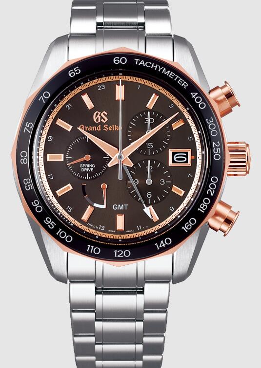 Review Replica Grand Seiko Sport Spring Drive Chronograph GMT SBGC244 watch - Click Image to Close